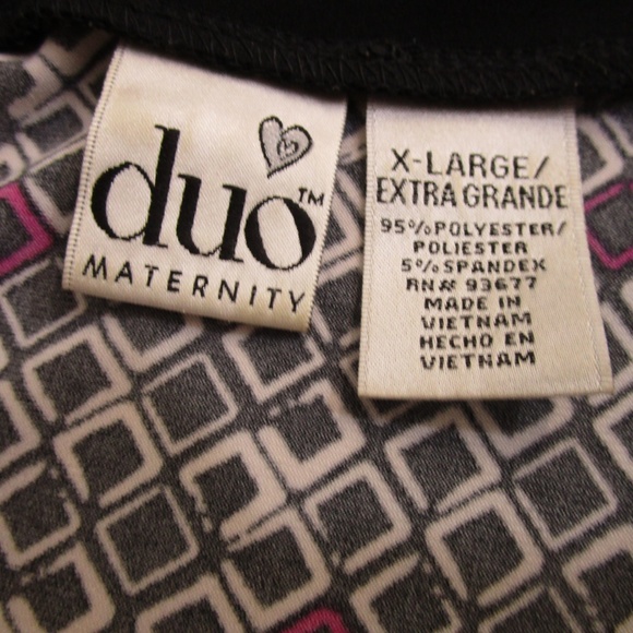 Duo Maternity top, sz Extra Large - Picture 5 of 5